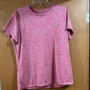 Under Armour Women's Heathered Red Tee